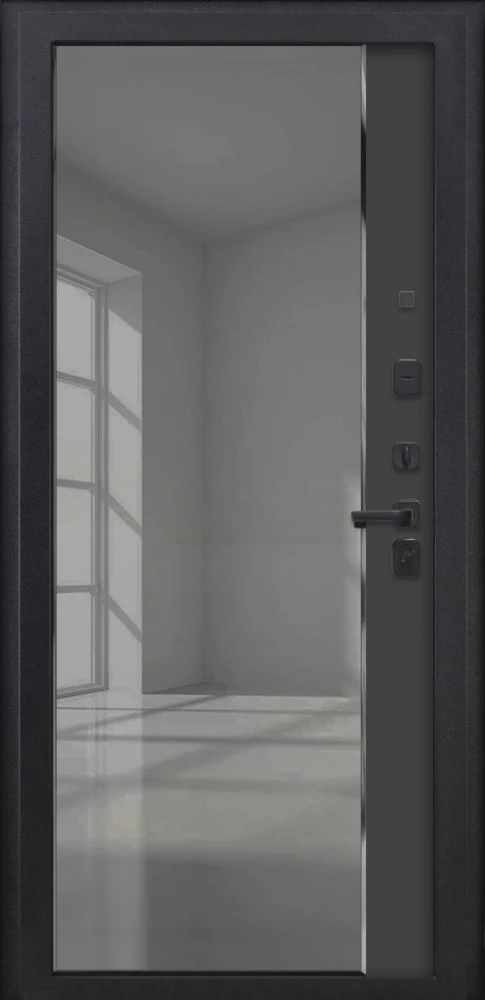 Входная дверь ДвериПРО Элфи ФЛЗ-618 Черный кварц DPRO227981 внутренняя сторона