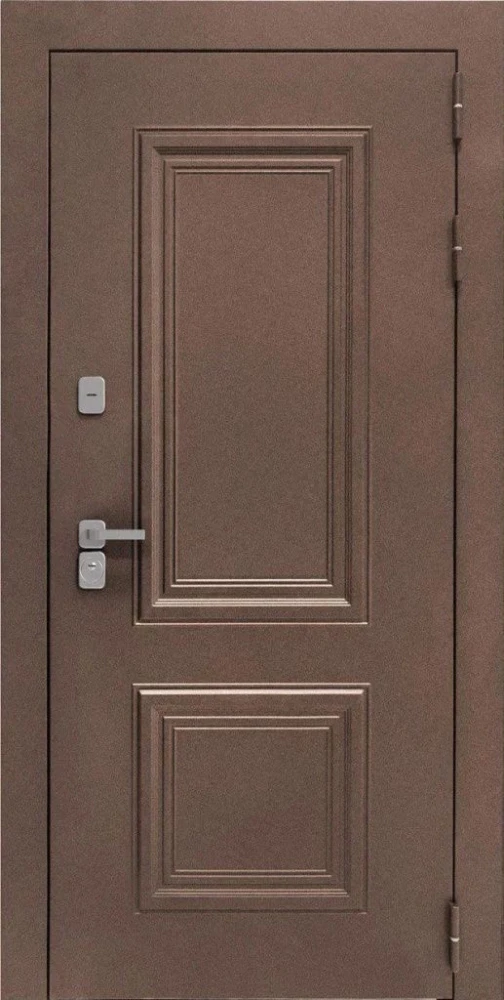 Входная дверь ДвериПРО Д-68 Без фрезеровки Дуб арктик горизонт DPRO200478 внешняя сторона