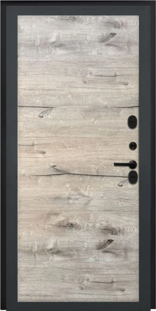 Входная дверь ДвериПРО Д-68 Без фрезеровки Дуб пацифик горизонт DPRO200464 внутренняя сторона