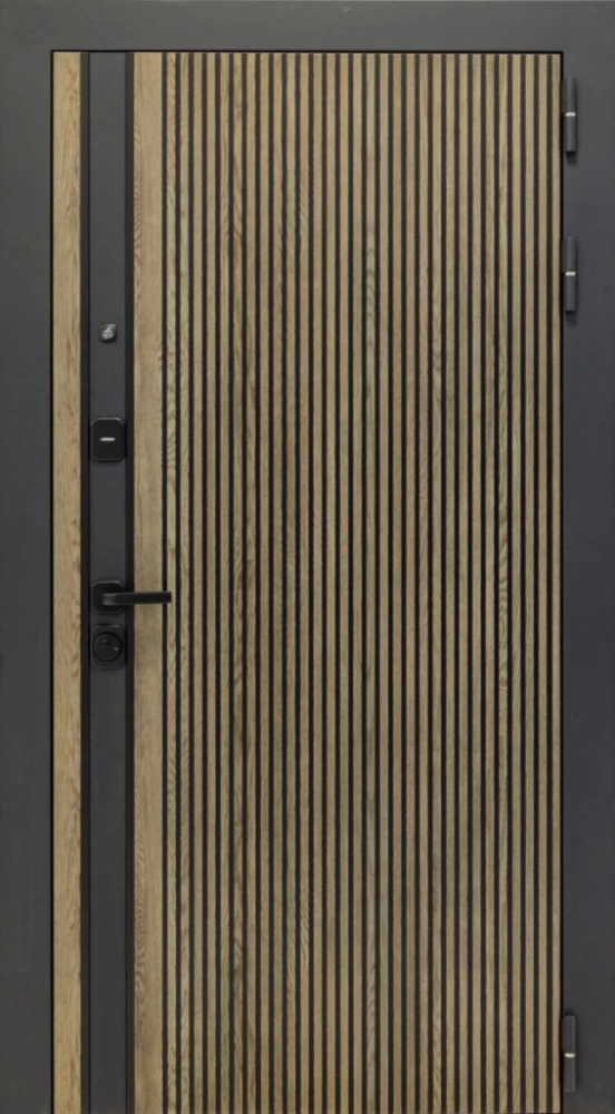 Входная дверь ДвериПРО Росна Гладкая Шарли светлый DPRO226178 внешняя сторона