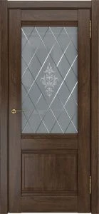 Межкомнатная дверь ЛУ-52 (Дуб корица, до)
