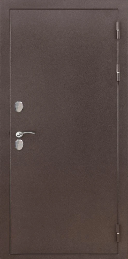 Входная дверь ДвериПРО Термо медный антик ФЛЗ-603 Бетон снежный DPRO228151 внешняя сторона