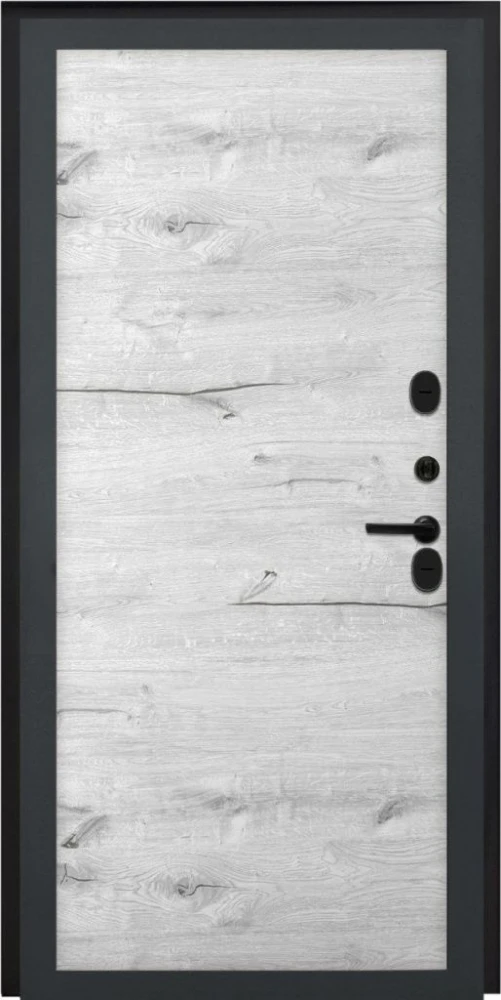 Входная дверь ДвериПРО Rosna Без фрезеровки Дуб арктик горизонт DPRO200473 внутренняя сторона