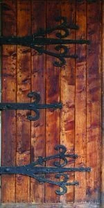 Дверь с фотопечатью Винтаж Д27