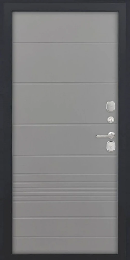 Входная дверь ДвериПРО L Термо ФЛ-700 (10мм, ясень грей) DPRO204433 внутренняя сторона